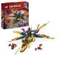 Jeu D'assemblage - Jeu De Construction - Jeu De Manipulation LEGO NINJAGO 71833 Le super avion tempete de Ras et Arin - Jeu de construction des 8 ans