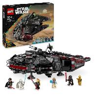 Jeu D'assemblage - Jeu De Construction - Jeu De Manipulation LEGO Star Wars 75389 Le Faucon Noir - Véhicule a Construire pour Enfants - Cadeau