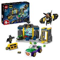 Jeu D'assemblage - Jeu De Construction - Jeu De Manipulation LEGO Super Heroes DC 76272 La Batcave avec Batman. Batgirl et Le Joker - Set d'aventures