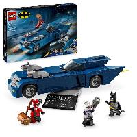 Jeu D'assemblage - Jeu De Construction - Jeu De Manipulation LEGO Super Heroes DC 76274 Batman avec la Batmobile contre Harley Quinn et Mr. Freeze