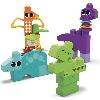 Jeu D'assemblage - Jeu De Construction - Jeu De Manipulation MEGA Bloks - Coffret Dinosaures - Jouet de construction - 1 an et + HKN43