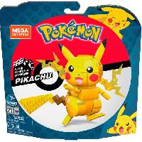 Jeu D'assemblage - Jeu De Construction - Jeu De Manipulation Mega Construx - Pokemon Pikachu a construire - Briques de construction - 7 ans et + GMD31