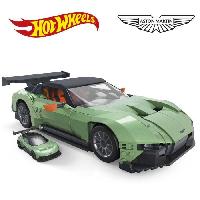 Jeu D'assemblage - Jeu De Construction - Jeu De Manipulation MEGA-Hot Wheels-Aston Martin Vulcan Kit de Construction (986 pieces) HMY97