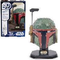 Jeu D'assemblage - Jeu De Construction - Jeu De Manipulation SPIN MASTER CASQUE BOBA FETT Star Wars 4D Build