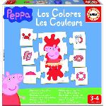 Table Activite - Jouet D'activite Jeu d'éveil éducatif PEPPA PIG Les Couleurs - EDUCA - Pour Garçon et Fille a partir de 3 ans