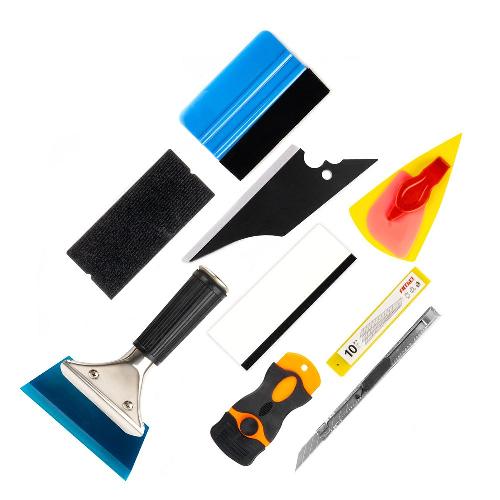 Pare-soleil - Bande Solaire - Film Solaire Jeu D'Outils 24Pcs Pour Pose De Film Solaire Auto