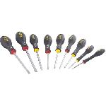 Tournevis Jeu de 10 Tournevis - STANLEY FATMAX - FMHT65439-0 - Electricien + Mecanicien + Phillips + Testeur