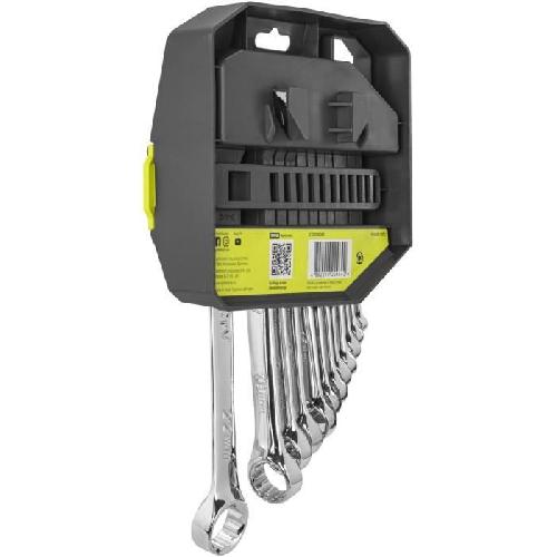 Cle A Fourche - Cle Plate Jeu de 12 clés (8. 9. 10. 11. 12. 13. 14. 15. 16. 17. 19. 22 mm) - RYOBI - Angle de reprise 15° - Compatible avec Ryobi LINK