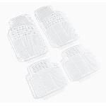 Jeu de 4 Tapis de sol caoutchouc PVC - Universels -Transparent