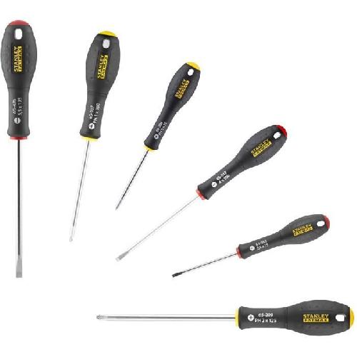 Tournevis Jeu de 6 Tournevis - STANLEY FATMAX - FMHT0-62626 - Electricien + Phillips