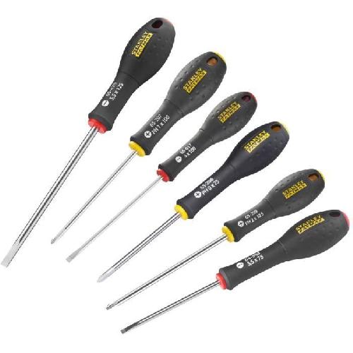 Tournevis Jeu de 6 Tournevis - STANLEY FATMAX - FMHT0-62626 - Electricien + Phillips