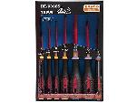 Tournevis Jeu de 7 tournevis isoles - Pozidriv -PZ- et plats - 1000V - BAHCO