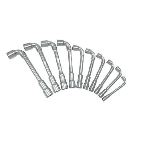 Cle A Tube - Cle A Pipe - Cle A Pipe Debouchee Jeu de cles a pipe debouchees - 10 pieces - Brilliant Tools BT015100