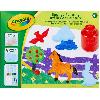 Jeu De Coloriage - Dessin - Pochoir Créatif - CRAYOLA - Atelier de Peinture - Kit de dessin et peinture lavable! Des 4 ans