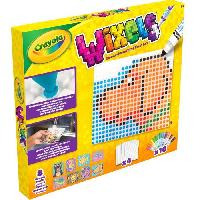 Jeu De Coloriage - Dessin - Pochoir Creatif - CRAYOLA - Wixels Coffret Animaux - Art en pixels colore et lavable! Des 6 ans