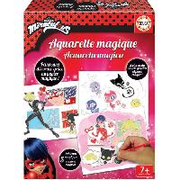 Jeu De Coloriage - Dessin - Pochoir EDUCA - Aquarelle magique Miraculous Ladybug