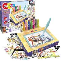 Jeu De Coloriage - Dessin - Pochoir Jeu de coloriage - LANSAY - Blopens Animaux - 16 pochoirs - Lavable - Des 5 ans