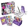 Jeu De Coloriage - Dessin - Pochoir Magic Lign - LANSAY - Coffret Repro Manga Chibi - 100 illustrations - Des 7 ans