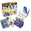 Jeu De Coloriage - Dessin - Pochoir Magic Lign - LANSAY - Coffret Repro Naruto - 100 illustrations - Des 7 ans