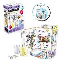 Jeu De Coloriage - Dessin - Pochoir PHOTO CREATOR - Coffret Album Photo pour appareil photo a impression instantanee - Compatible Photo Creator - CLK 007 - Canal Toys