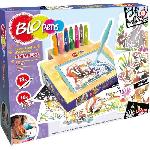 Jeu De Coloriage - Dessin - Pochoir Jeu de coloriage - LANSAY - Blopens Animaux - 16 pochoirs - Lavable - Des 5 ans