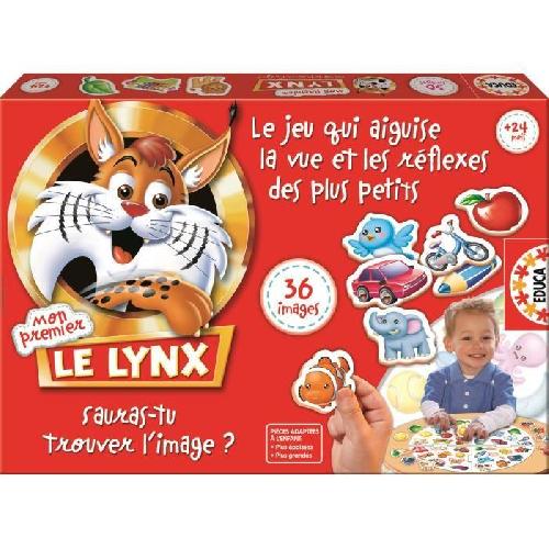 Memory Jeu de compétition Le Lynx pour enfants de 24 mois - EDUCA - Mon Premier Lynx - 36 Images