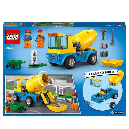 Jeu D'assemblage - Jeu De Construction - Jeu De Manipulation Jeu de construction - LEGO - City Le Camion Betonniere - Vehicule de construction pour enfants des 4 ans