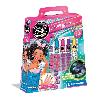 Jeu De Creation Maquillage Clementoni - Kit manucure phosphorescents pour enfant - Vernis. faux ongles et autocollants - Des 7 ans