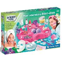 Jeu De Creation Maquillage Clementoni - Sciences et Jeu - Mon laboratoire bien-etre - Fabriquer soi-meme ses produits de beaute - Fabrique en italie