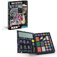 Jeu De Creation Maquillage Monster High Coffret Maquillage - Clementoni - Palette contentant des poudres. fards. crayons