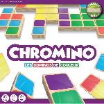 Jeu de Domino de couleurs Chromino - Asmodee - Jeu de societe - Jeu de plateau - Mixte - A partir de 8 ans