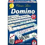 Dominos Jeu de Domino - SCHMIDT SPIELE - Classic line - 55 dominos grand format - 24 variantes de regles