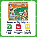 Jeu D'apprentissage Jeu de loterie Dinosaur Dig - ORCHARD - Construisez votre dinosaure 3D