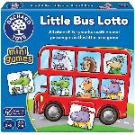 Loto - Bingo Jeu de loterie - ORCHARD - Little Bus Lotto - 24 tuiles animaux - 4 bus colorés - 3 ans et plus