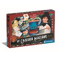 Jeu De Magie - Kit Magie Coffret de magie - Clementoni - Le caisson magique - 80 tours - Disparition de bras