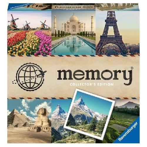 Memory Jeu de mémoire Collectors' Memory - Voyage - Ravensburger - Observation et mémorisation - A partir de 8 ans
