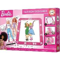 Jeu De Mode - Couture - Stylisme Tableau Design Barbie - Educa - Loisir creatifs - A partir de 5 ans - Mixte