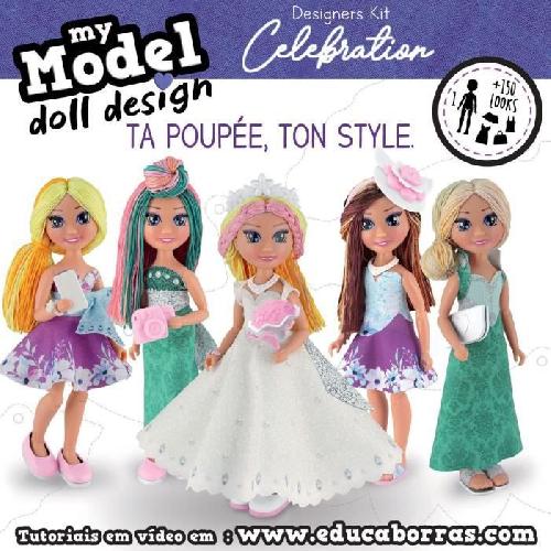 Jeu De Mode - Couture - Stylisme Jeu de mode - EDUCA - My Model - Doll Design - Celebrations
