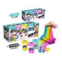 Jeu De Pate A Modeler Canal Toys Lot de 3 Slime Shakers Modele aleatoire Cosmic ou Rainbow - Cree tes propres slimes !