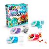 Jeu De Pate A Modeler Canal Toys - SO SLIME DIY - Xtra Sensation Multipack- Avec 4 slimes a sensations et décorations - SSC 308