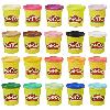 Jeu De Pate A Modeler Play-Doh 20 Pots Pâte a modeler. Super couleurs. 84 g chacun