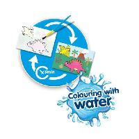 Jeu De Peinture Jeu éducatif - Coloriage a l'eau - Dinos - Bleu - A partir de 12 mois - Mixte