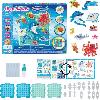 Jeu De Perle A Repasser - Jeu De Perle A Fixer Coffret creation - AQUABEADS 35046 - La vie aquatique