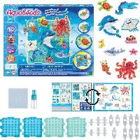 Jeu De Perle A Repasser - Jeu De Perle A Fixer Coffret creation - AQUABEADS 35046 - La vie aquatique