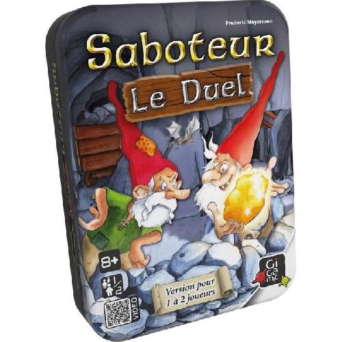 Jeu De Societe - Jeu De Plateau Jeu de plateau - GIGAMIC - Saboteur : Le Duel - Stratégie et coups fourrés