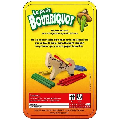 Jeu De Societe - Jeu De Plateau Jeu de poche Le petit bourriquot