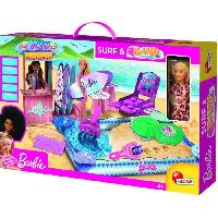 Jeu De Sable A Modeler Coffret de sable magique - Barbie coffret Sand & Surf - LISCIANI