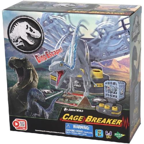 Jeu De Societe - Jeu De Plateau Jeu de société avec T-Rex et cage - EPOCH - Jurassic World Cage Breaker