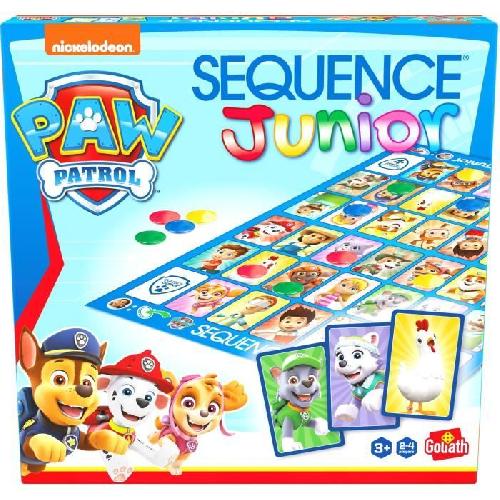 Jeu De Societe - Jeu De Plateau Jeu de société - GOLIATH - Sequence Junior Pat'Patrouille - Jeu familial des 3 ans