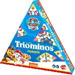 Jeu De Societe - Jeu De Plateau Jeu de société - GOLIATH - Triominos Junior Pat'Patrouille - Dominos triangulaires des 3 ans